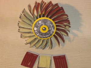 Rundbürste für die Bohrmaschine